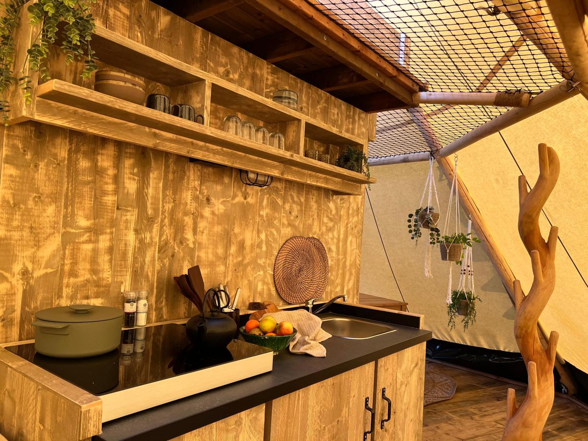 In De Hei Bed & Breakfast Mariahout Exterior foto